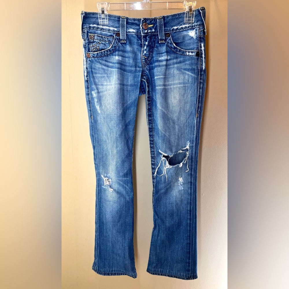 Rare Vintage Y2K True Religion Becky Jeans 100% Cotton